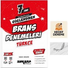 Ankara 7.sınıf Güçlendiren Türkçe Branş Deneme Hedef Deneme