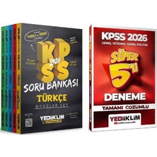 Yediiklim 2026 Kpss Genel Yetenek Genel Kültür Soru Bankası Modüler + 5 Deneme 2 Li Set