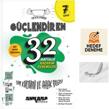 Ankara 7.sınıf Güçlendiren 32 Haftalık Din Kültürü ve Ahlak Bilgisi Denemeleri Hedef Deneme