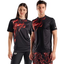 Graphic Indomitus Unisex Siyah Günlük Stil T-Shirt 010677550