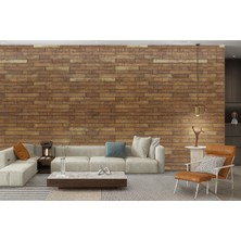 Brano 70X77 cm Kendinden Yapışkanlı Doğal Taş Desenli 3b Duvar Kaplama