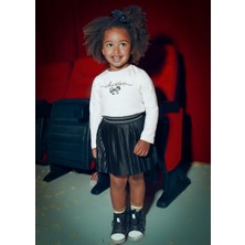 Mayoral Kız Çocuk Toka Ve Sweatshirt Set Bej