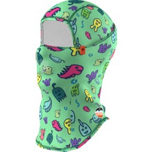Maskara Extreme Kids Pro Balaklava Baskılı Su Itici Özellikli(Dwr) Snowboard Kayak, Motosiklet, Bisiklet Kar Maskesi (MASKB003)