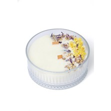 Lavanta Kokulu Mum - %100 Doğal Soya Mumu Paşabahçe Elysia Kase Mum - 450 cc