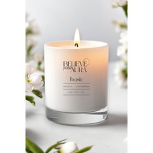 Kokusuz Doğal Mum - %100 Doğal Soya Mumu Aromaterapi Bardak Mum - 250 cc