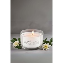 Gül Kokulu Mum - %100 Soya Mumu Aromaterapi Kase Mum - 120 cc