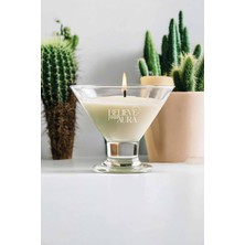 Sandal Ağacı Kokulu Mum - %100 Doğal Soya Mumu Lav Kase Dekoratif Mum - 150 cc