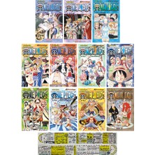 One Piece 21-22-23-24-25-26-27-28-29-30-31. Ciltler Manga Seti + Mat. Öğreten Cetvel