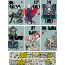 Spy x Family 5-6-7-8-9-10. Ciltler Manga Seti + Mat. Öğreten Cetvel
