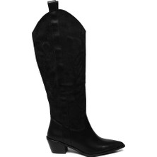 Bestello Bağcıksız Neolit Taban Western Çizme 281-230-W Kadın Çizme