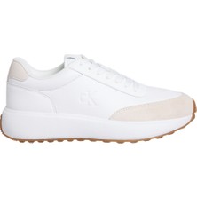 Calvin Klein Athleısure Runner Mg Lth Beyaz Kadın Sneaker