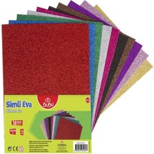 Bubu Simli Eva 10 Renkli Set 20X30 cm – Hobi ve El Işleri Için