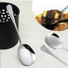 Paslanmaz Çelik Çok Amaçlı Servis Kaşığı 21 cm 2’li Set