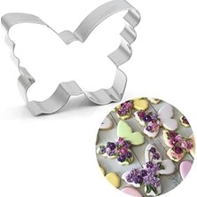 3’lü Metal Kurabiye Kesici Kalıp Seti – Paslanmaz Çelik