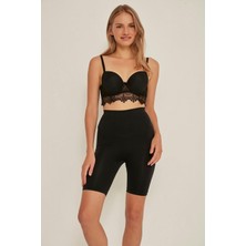 Siyah Mı Emay 3005 Soft Uzun Paçalı Boxer Korse