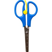 Yaylı Cetvelli Öğrenci Makas – Kolay Kullanım & Ölçü Kolaylığı