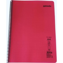 My Note Büyük Boy A4 72 Yaprak Çizgili Spiralli Defter – Ders ve Notlar Için Ideal