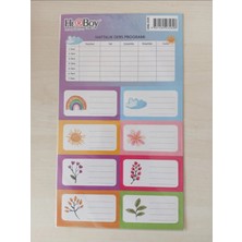 Herboy Etiket – Paket Içi 3 Tabaka, 4’lü Pratik Set ile Düzeni Yakala