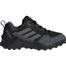 adidas Terrex Ax4R Çocuk Siyah Yürüyüş Ayakkabısı Su Geçirmez Aşınmaya Dayanıklı Kumaş