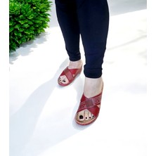 Gökçe Kundura 11259 Kadın Terlik Silikon Topuk Dikeni Terliği