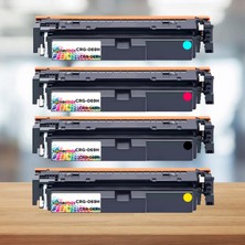 tonermax Canon MF752CDW Muadil Toner 4'lü Set - Çipli - Yüksek Kapasiteli Ürün