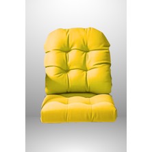 Momme Sırtlı Sandalye  Minderi 45X45 cm ( 1 Takım )