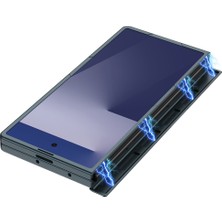 Nova Global Galaxy Z Fold 7 Kılıf Zore Kıpta Standlı Kapak