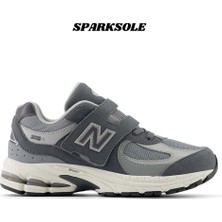 2002 Çocuk Gri Günlük Spor Ayakkabı PV2002CF -Sparksole