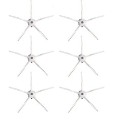 Beyaz Robot Süpürge Uyumlu 6'lı Yedek Parça Seti