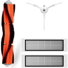 li Robot Süpürge 4'lü Yedek Parça Seti Temizlik  Uyumlu ve li Seçenekler