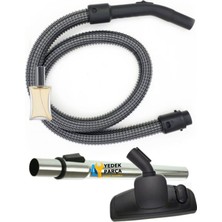 Yedek Parça Pendik Rowenta Uyumlu Ro 2423 City Space Süpürge Çelik Telli Hortumu Seti Hediyeli