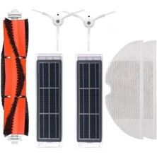 Kırmızı Temizlik Seti Roborock S60 Uyumlu 7 Parça Güçlü ve Pratik Kullanım