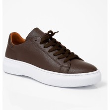 Velora Paris Koyu Kahverengi Şık Ayakkabı