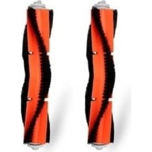 Turuncu Akıllı Robot Süpürge Ana Fırça Seti 2 Adet Temizlik  Güçlü ve Verimli