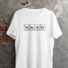 24 Kasım Öğretmenler Günü Baskılı Özel Tshirt  Beyaz