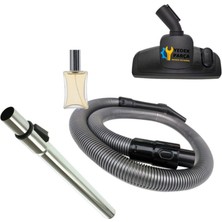 Yedek Parça Pendik Fakir Uyumlu Veyron Basic Süpürge Hortumu Emici Başlığı Teleskopik Boru Hediyeli