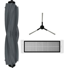 Grili 3'lü Yedek Parça Seti Uyumlu Robot Süpürge Seçenek