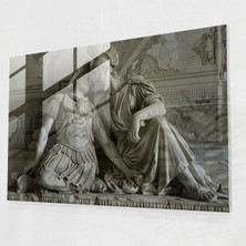 Popcas Klasik Ev Dekorasyonu - Anıtsal Heykel - Klasik Cam Sanatı Modern Sanat Ev Dekorasyonu