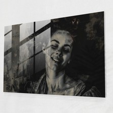 Popcas Caravaggio Tarzı Modern Sanat Cam Tablo - Caravaggio Modern Sanat Cam Tablo Cam Sanat