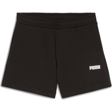 Puma Essentıals Small Logo Kadın Genç Şort Puma Black Normal Bel ve Kısa Paça Tasarımı
