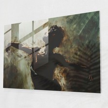 Popcas Caravaggio Tarzı Duvar Dekorasyonu - Dramatik Cam Tablo Sanatı