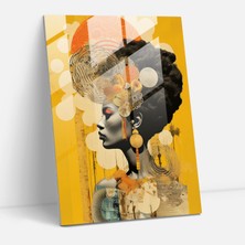 Popcas Afro Duvar Dekorasyonu - Etkileyici Görsel Cam Tablo Çeşitlilik