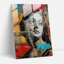 Popcas Klasik Sanat Akımı ile Pop Sanat Cam Tablo Sanatı - Klasik Sanat Akımı ve Pop Sanatı Bir Araya Getirin Ev Dekorasyonu Sokak Sanatı Görselleri