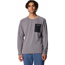 Columbia Tech Knit Crew Erkek Teknik Uzun Kollu T-Shirt