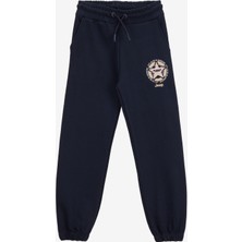 Jeep Lastikli Paça Lacivert Erkek Çocuk Eşofman Altı J5WB-EA7767