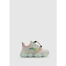 Krem Kız Çocuk Sneaker