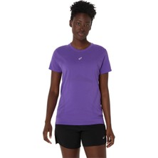 Asics Road Seamless Ss Top Kadın Mor Tshirt 2012D292-500