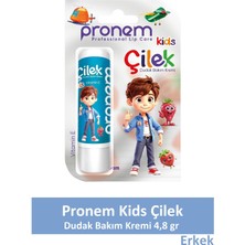 Pronem Kids Dudak Bakım Kremi Erkek Çilek 4,8gr
