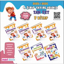 Mavi Deniz 2026 4. Sınıf Tüm Dersler Tam Seti 7 Kitap