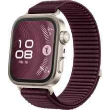 MobaxAksesuar Huawei Watch Fit 5/ Fit 5 Pro/ Fit 4/ Fit 4 Pro/ Fit 3 Kordon Dalgalı Cırt Cırt Hasır Kordon